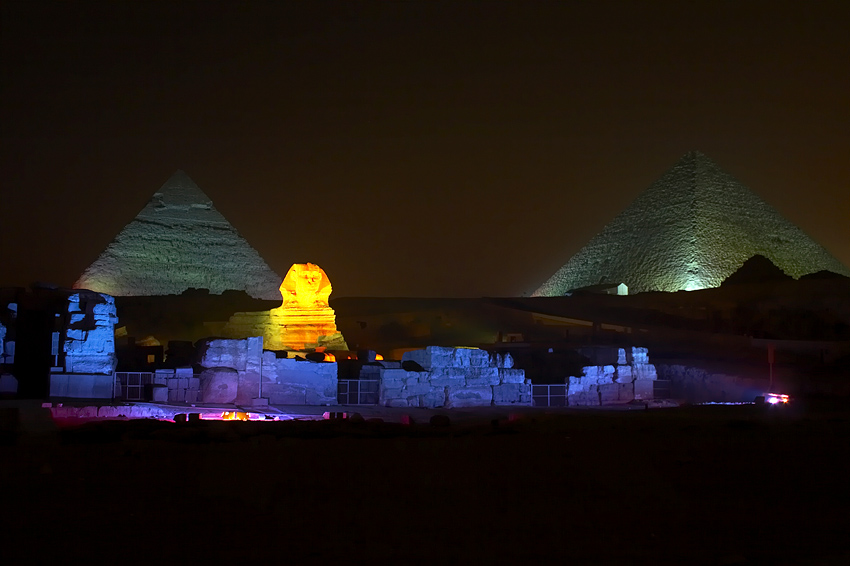 Sound & Light Show an den Pyramiden von Giza (006)