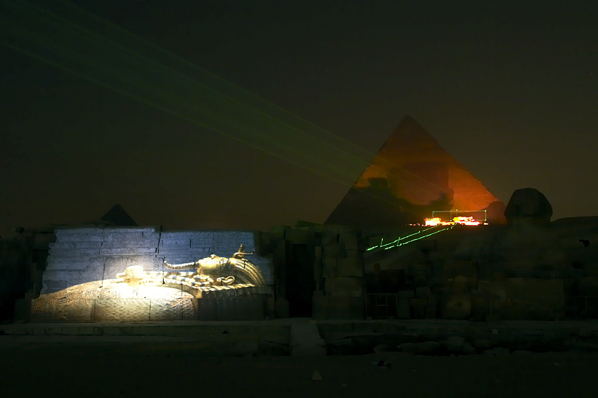 Sound & Light Show an den Pyramiden von Giza (007)