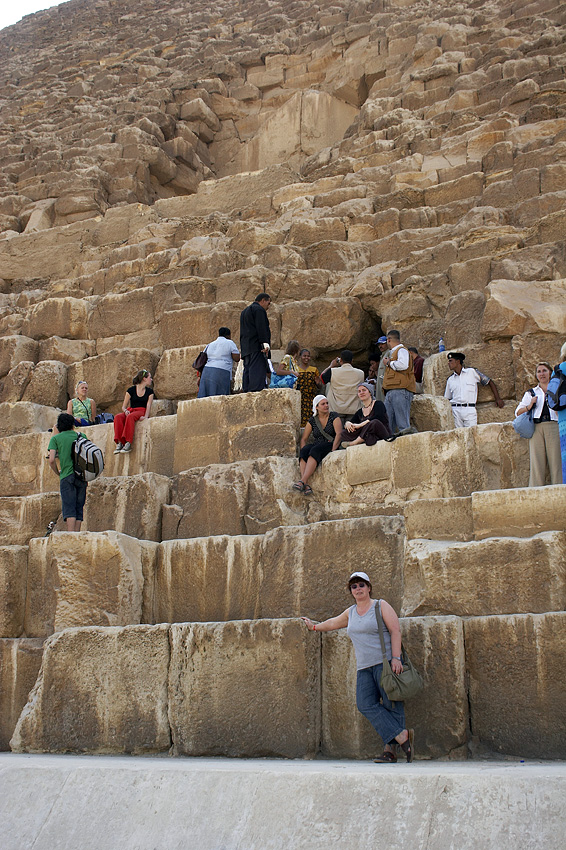 (065) Eingang der Cheopspyramide