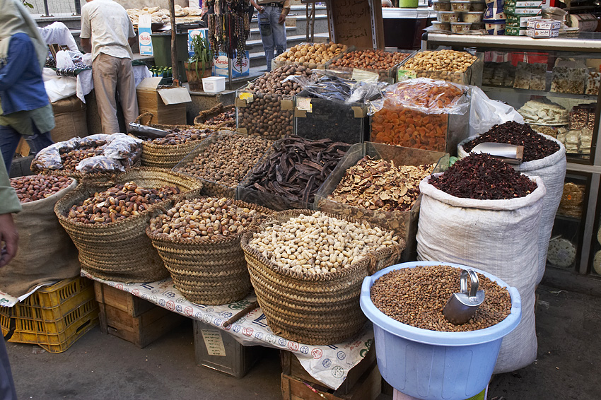 (095) Gewrzstand auf dem Khan el Khalili-Basar