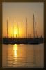 Sonnenaufgang im Hafen von Palma